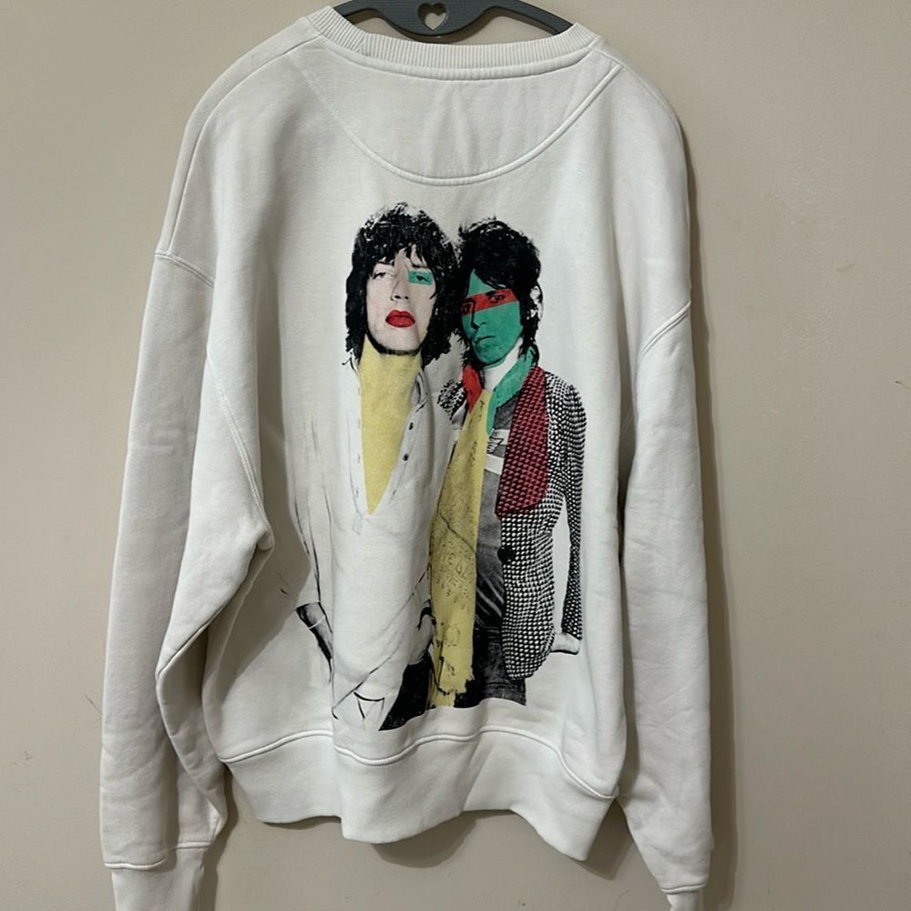 RS No. 9 Carnaby Rolling Stones MICK & KEITH GRAPHIC CREWNECK